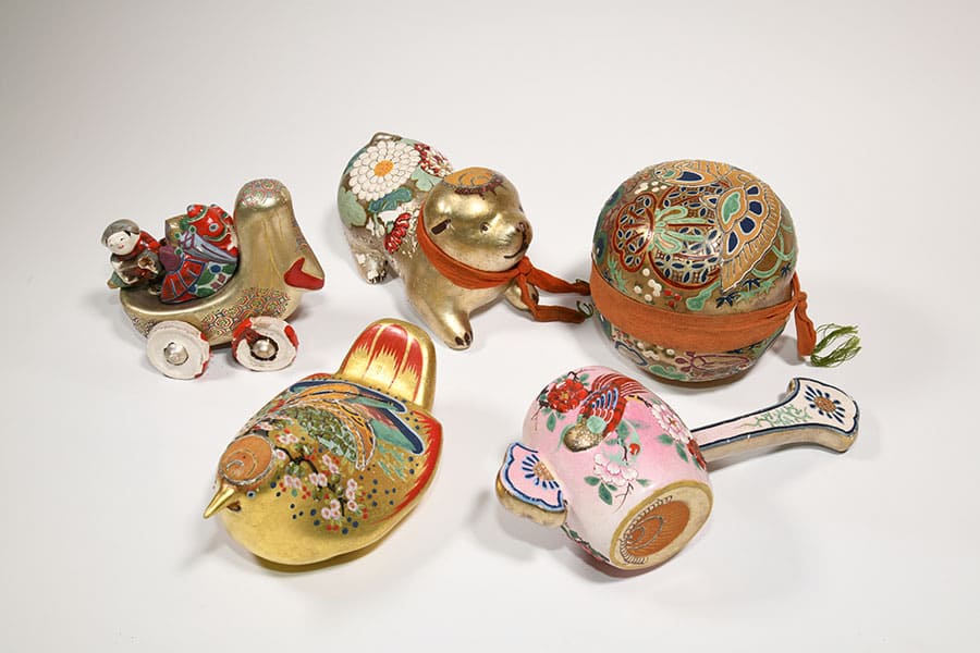 御三卿田安徳川家御用 亀之助(家達)玩具　妙了寺（