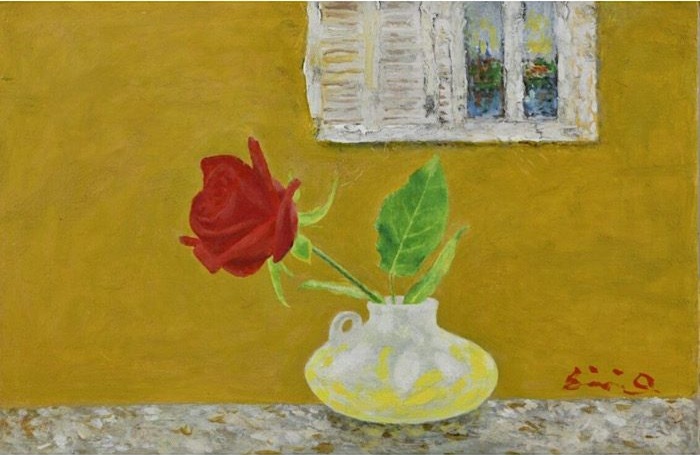 ローテンブルグの窓と赤いバラ

 

油彩

H27.3×W41.0cm［P6］