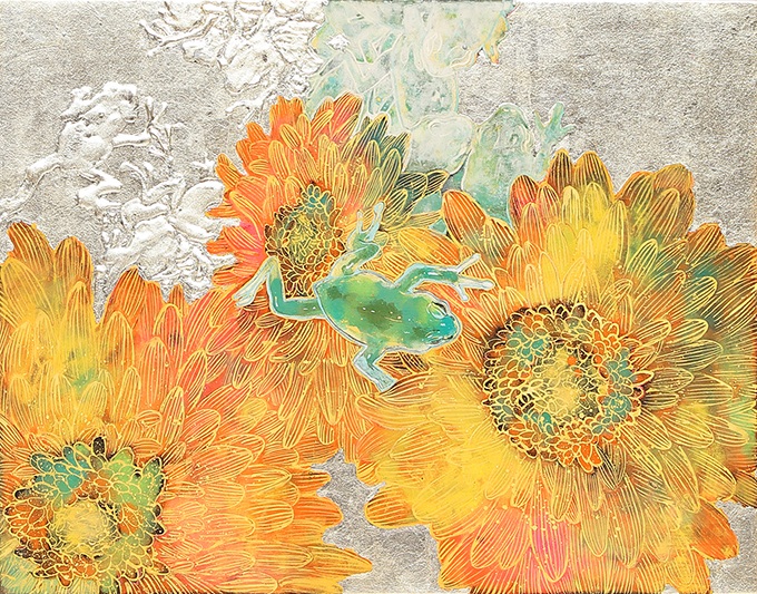 「陽に跳ねる」F