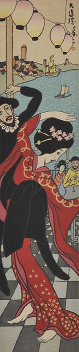 竹久夢二 《九連環》1928年頃 京都国立近代美術館