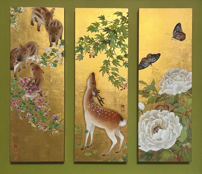 越田 千香子

「巡 る」

Ｈ454×W481ｍｍ