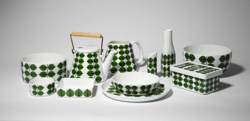 [ベルサ]シリーズ、[LL]モデル/ディナーセット 1957年/モデル、1960年/装飾（c）Stig Lindberg Photo :Per Myrehed