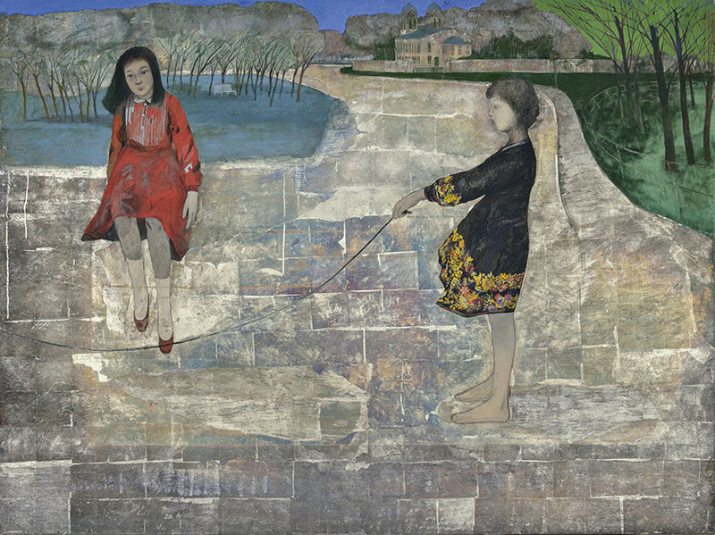 《アンリエットの回想―微風の中に》1982年　作家蔵