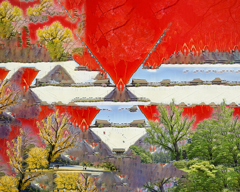 〈残滓の結晶〉《京都御所の再建計画2》Photo©Eiji INA <通期展示>