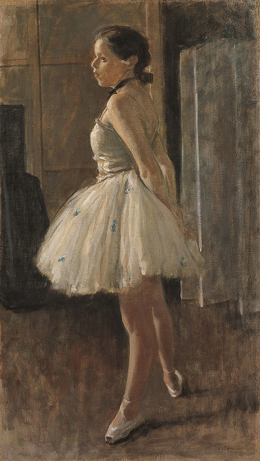 小磯良平《踊り子》 1940年頃 神戸市立小磯記念美術館蔵