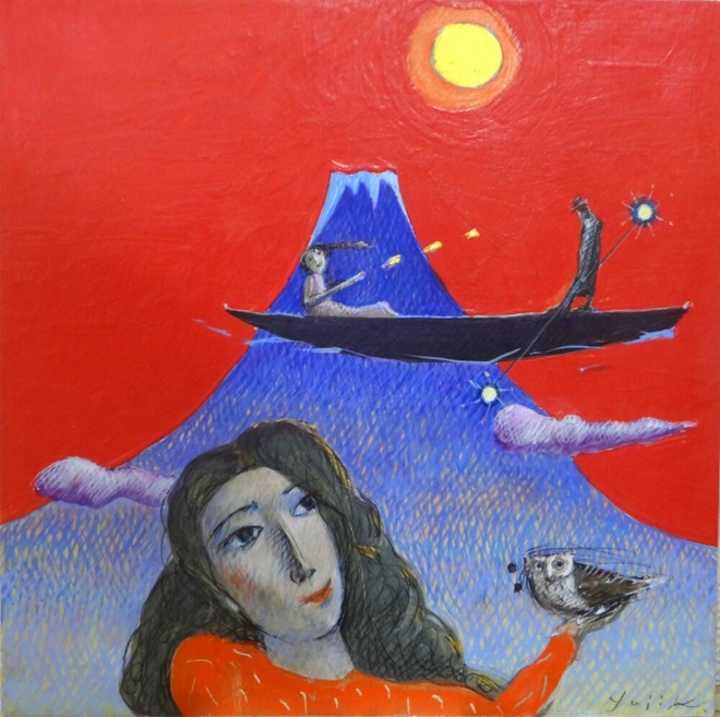 小林裕児　「幻視ー富士山」　2号S