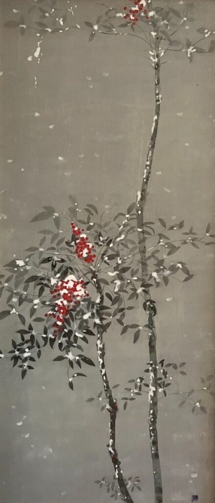 髙石 裕子

「初 雪」

H900×W400mm