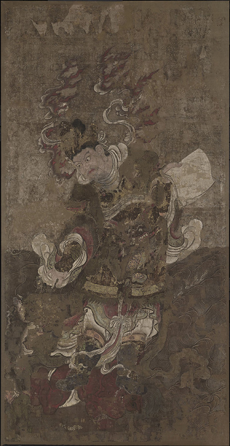 四天王像(広目天像)鎌倉時代 建長5年(1253)頃