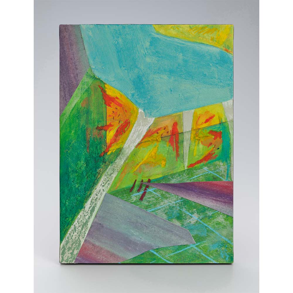 大知
「碧」（33.3×24.2cm）