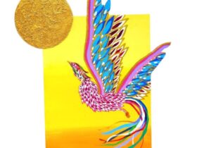 赤富士と鳳凰 TAKE'S TOBIDASU ART