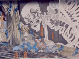 歌川国芳「相馬の古内裏」