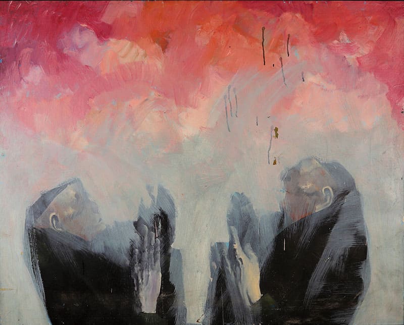 《トランプ》1966年　笠間日動美術館蔵