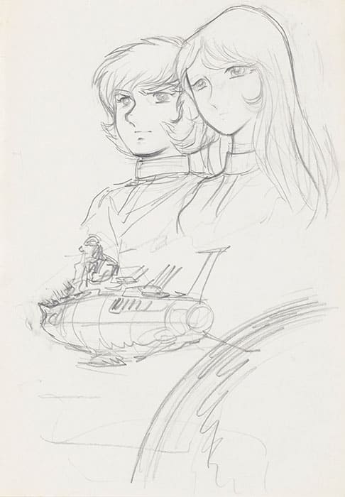 『さらば宇宙戦艦ヤマト 愛の戦士たち』ポスター原案 © 東北新社/著作総監修 西崎彰司