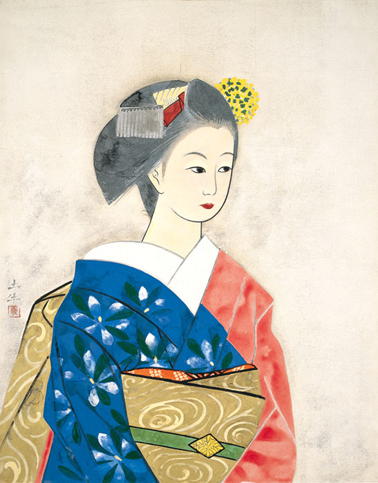 奧村土牛 《舞妓》 1961年 株式会社ヤマタネ蔵