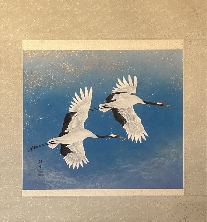 津田 親重「翔鶴」尺八巾横