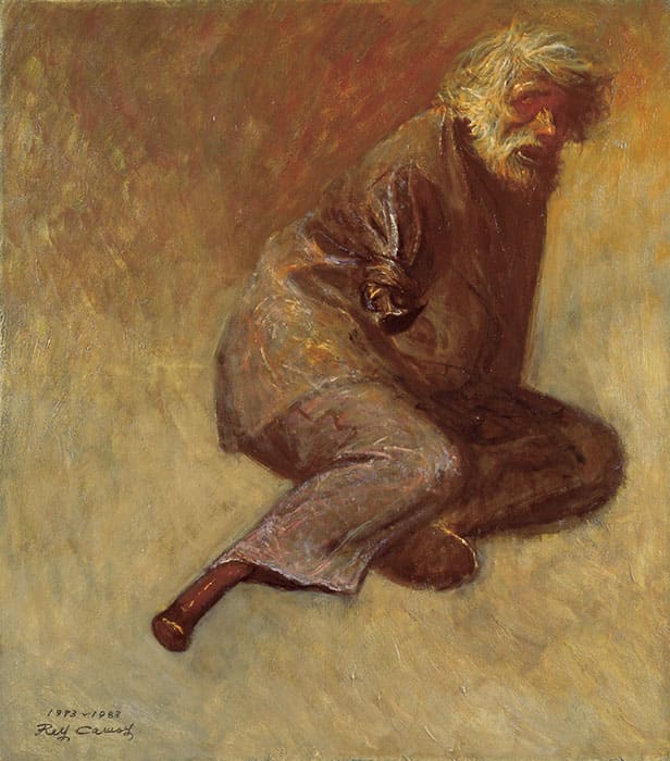 《廃兵（A）》1983年　笠間日動美術館蔵