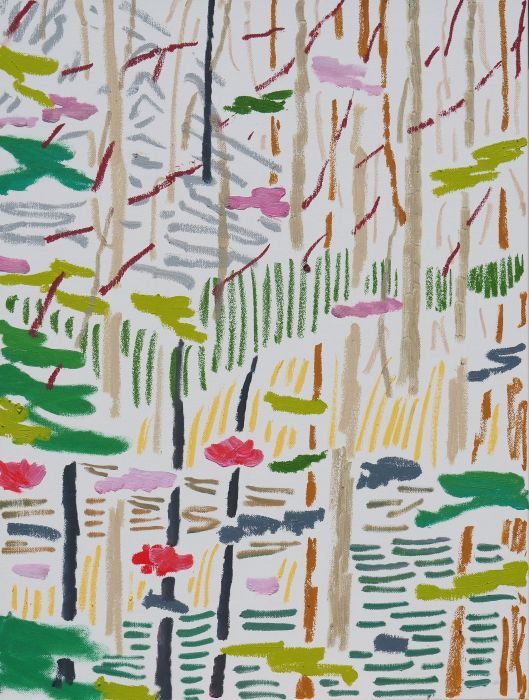 「Light in consciousness」

60×80cm

油彩、麻布

2025年