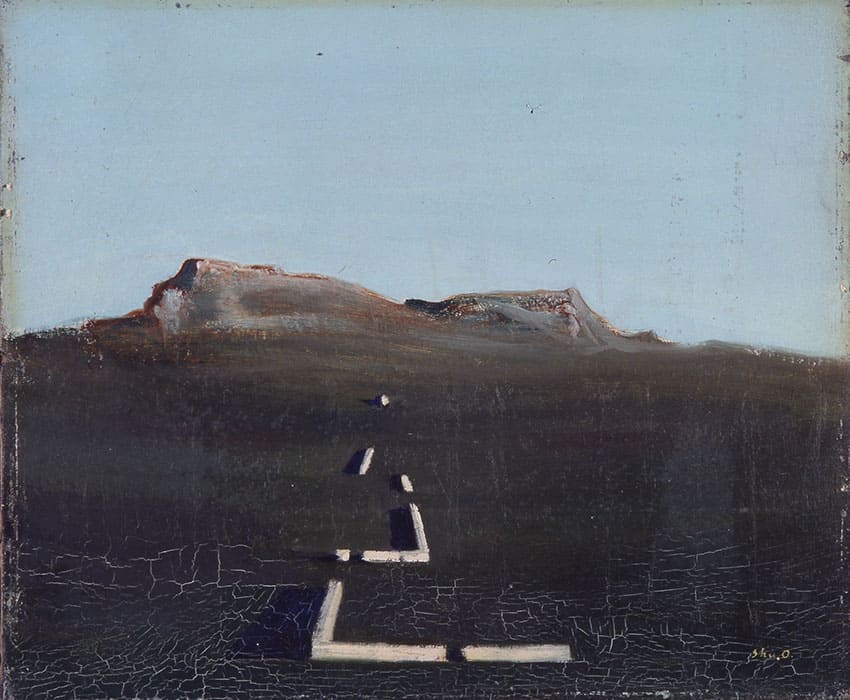 小川原脩 《造園地帯》 1938年、小川原脩記念美術館蔵