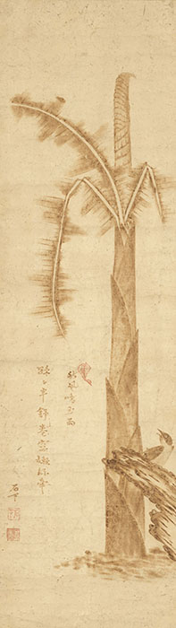 白南哲「芭蕉図」彌記繪菴