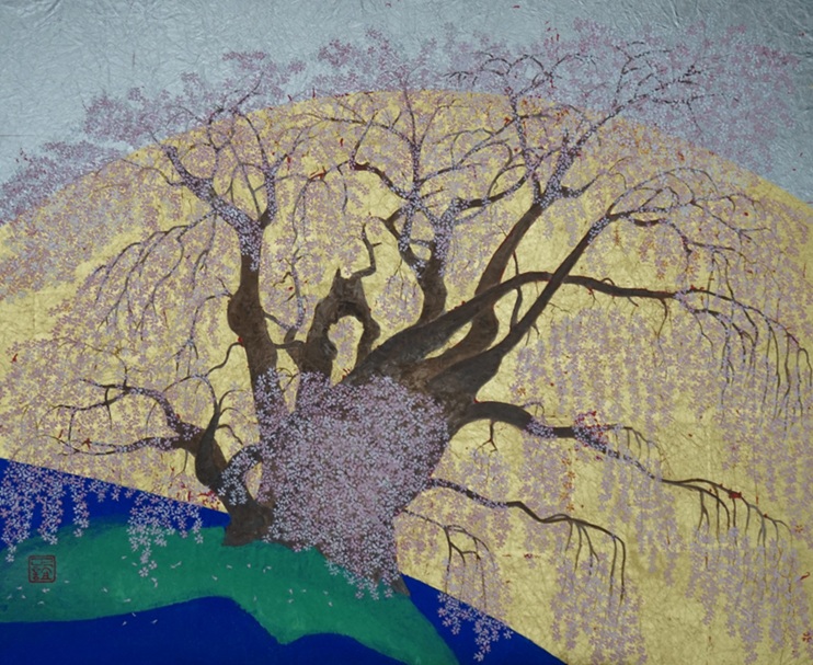 豊嶋 正誼

「三春瀧桜」

F15号