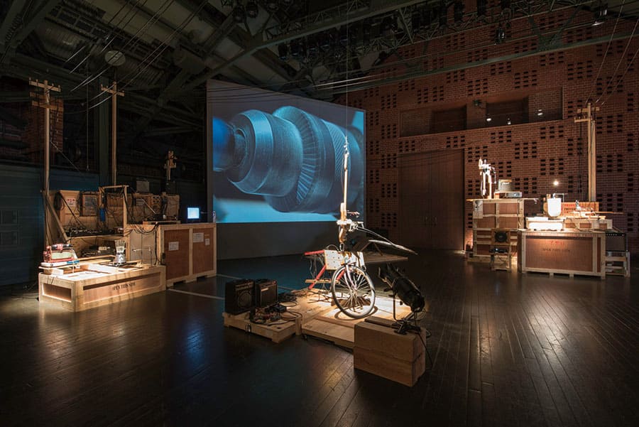 宇治野宗輝《プライウッド新地》2017年「ヨコハマトリエンナーレ2017」展示風景
撮影:田中雄一郎 写真提供:横浜トリエンナーレ組織委員会
