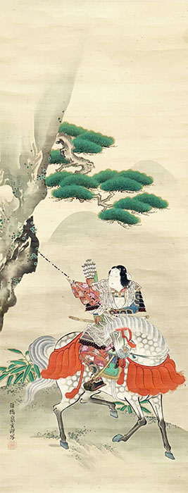 佐々木泉玄《巴御前図》 江戸-明治時代 (19世紀)