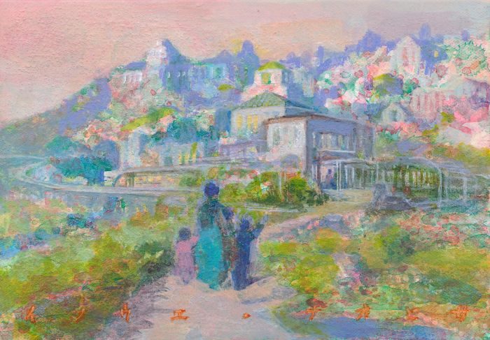 「父を迎えに行った夕」

SM

原画