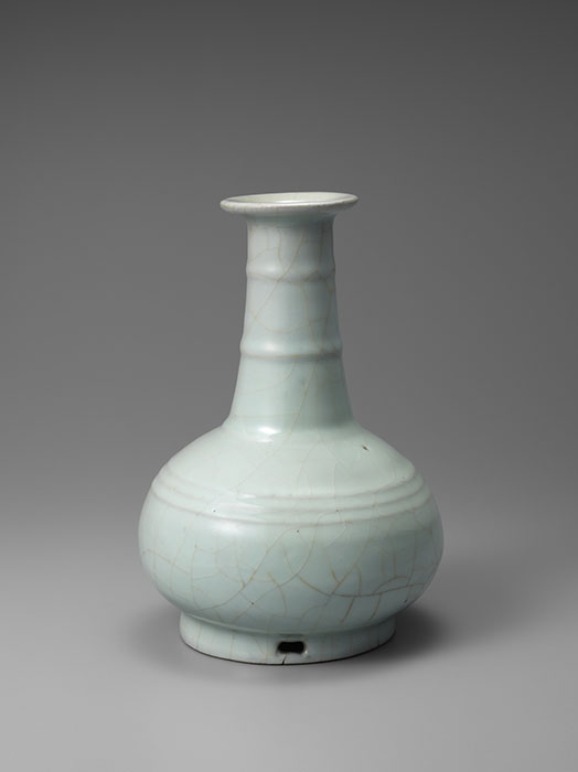 青磁下蕪花生　中国・南宋時代　福建系　南宋官窯　鹿島家伝来　重要文化財