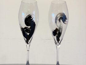 「泡沫」直径6.5×17cm（2個）