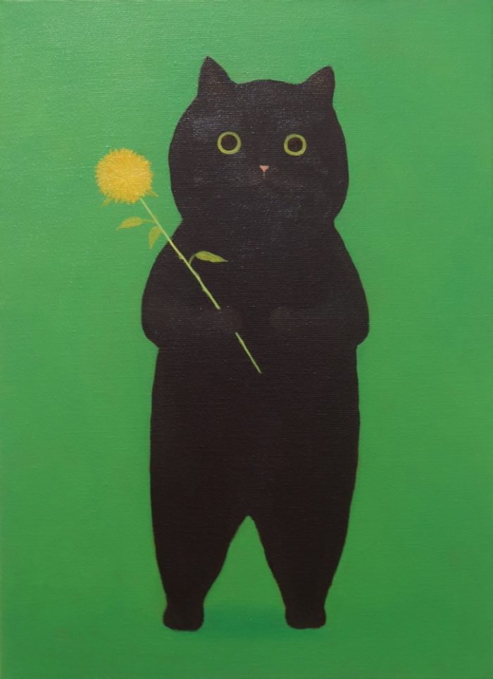 「見つけた」

油彩、キャンバス

F4号