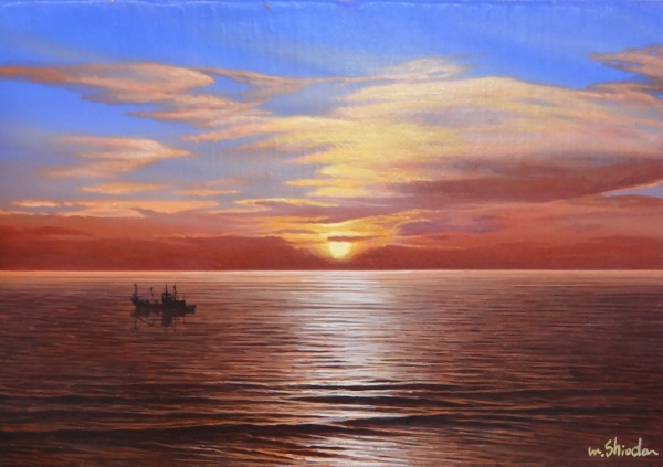 塩田満男「朝陽」SM