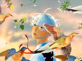 作家名：藤本まり子 作品名：Anytime サイズ60.96 × 121.92cm