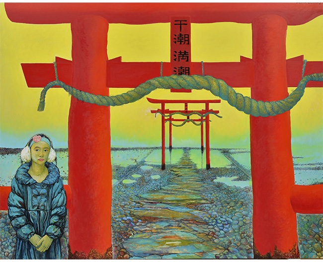 日本 ― HINOMOTO Ⅲ 奥谷 博 展藝術無終〈洋画〉」横浜高島屋