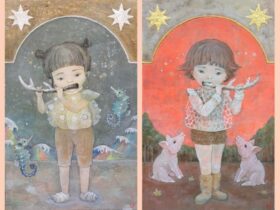 齋藤ナオ展「春のおとしもの」銀座三越