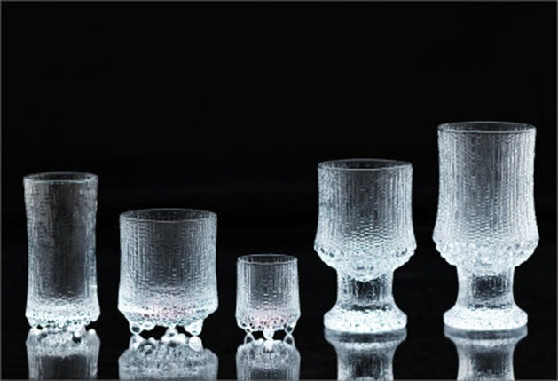 タピオ・ヴィルカラ《ウルティマ・ツーレ（ドリンキング・グラスのセット）》1968年 Tapio Wirkkala Rut Bryk Foundation Collection / EMMA ‒ Espoo Museum of Modern Art. © Ari Karttunen / EMMA