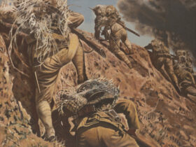 清水登之 《突撃》 1943年