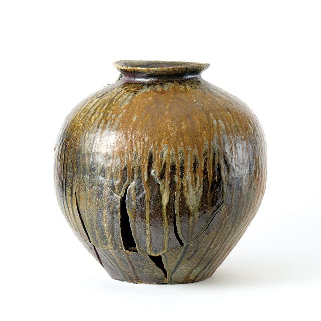 丹波破レ大壺
幅40.6×高47.3㎝