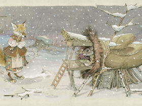 エフゲーニー・ラチョフ 『てぶくろ』(福音館書店)より　1950年