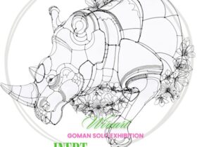 ごまん 個展「Inert Flourish」── 線の匂いと、花の嘘。」MONKEY GALLERY