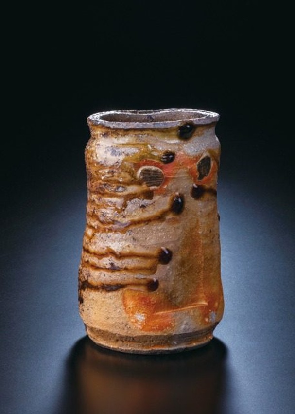 信楽花入 径13.5×高さ21㎝