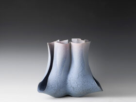 日本陶芸美術協会賞　 喜多 浩介「三柱の器」