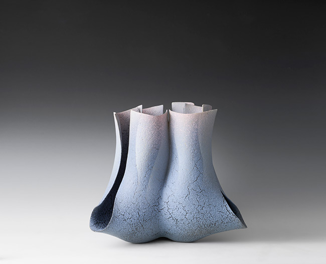 日本陶芸美術協会賞　 喜多 浩介「三柱の器」