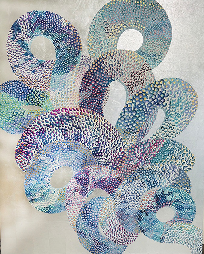 「Dragon」
100号、1620×1303mm、acrylic