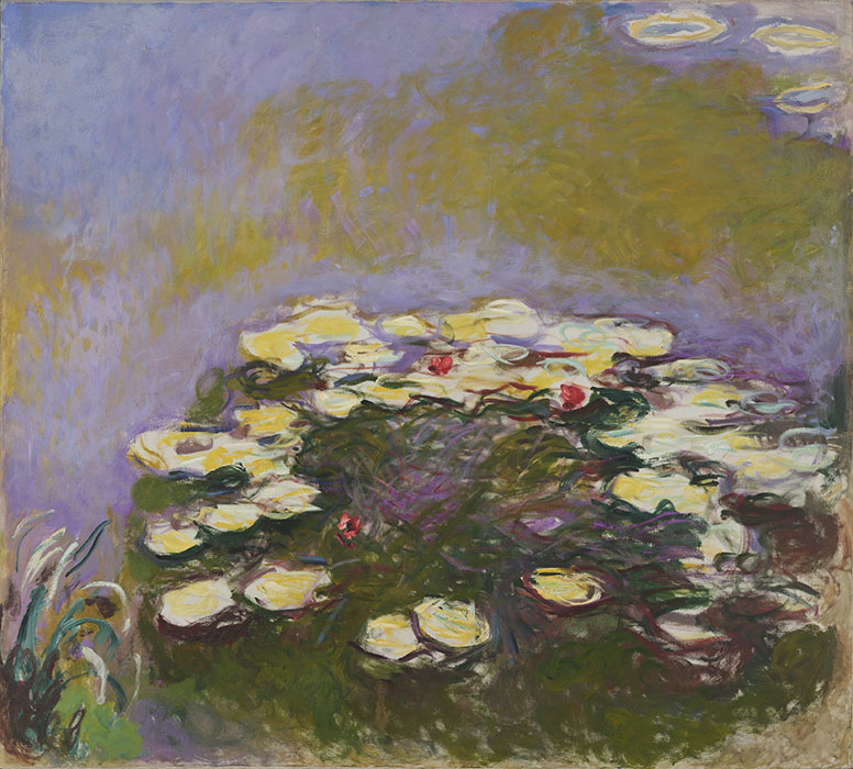 クロード・モネ《睡蓮》 1914-17年　180×200cm　アサヒグループ大山崎山荘美術館蔵