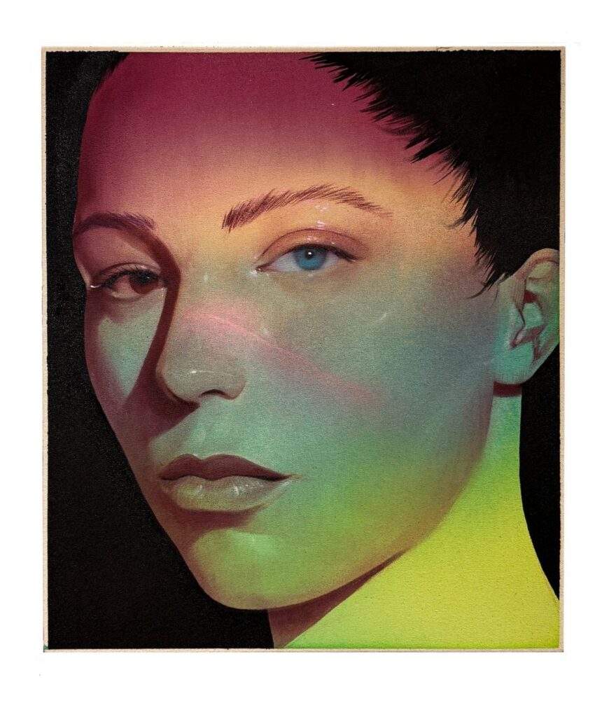 作品名：INT no.2

サイズ：45.5×53×2.2cm