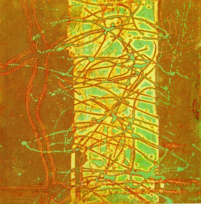 ビミッシュ・ムスタファ

「Detour du vert」

40×40cm

一版多色刷り銅版画