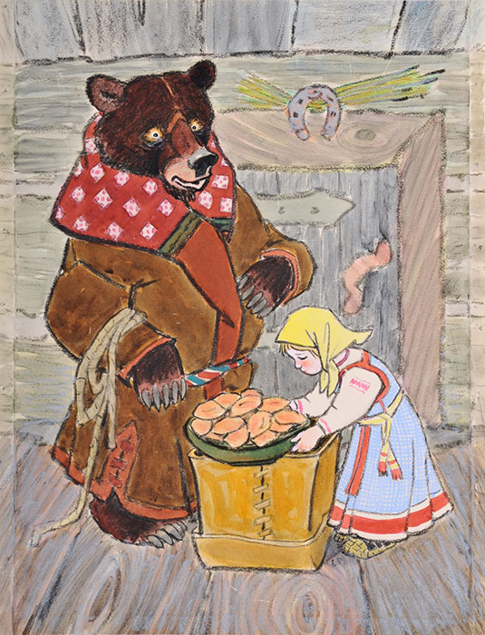 エフゲーニー・ラチョフ ロシア民話「マーシャとくま」1965年