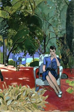 猪熊 弦一郎《緑陰》 1946年 ⓒ公益財団法人ミモカ美術振興財団