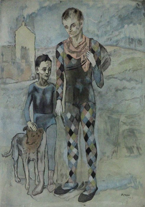 パブロ・ピカソ

「サルタンバンク」

59×42cm

エッチング

1922年