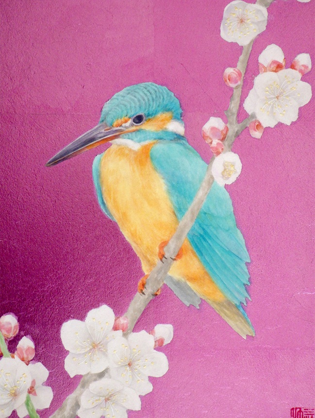 三枝淳「翡翠図」
4M